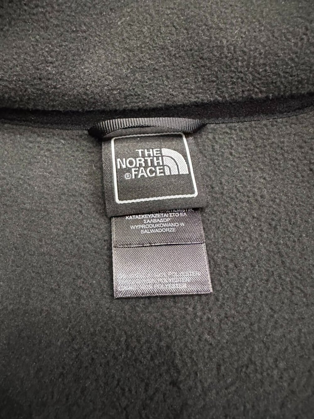 The North Face Black Full Zip Fleece Jacket Men's Size XXL - Picture 2 of 8